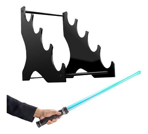Estante Acrílico Para Sable De Luz, Soporte Para Espada,
