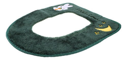 Tapa Inodoro Lavable Zerodeko Verde 1 Pc Suave Y Cómoda Color