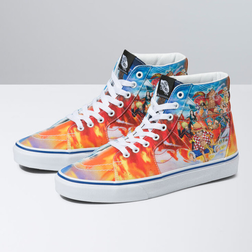 Zapatillas Vans Sk8 Colaboración Con One Piece/ Talla 42