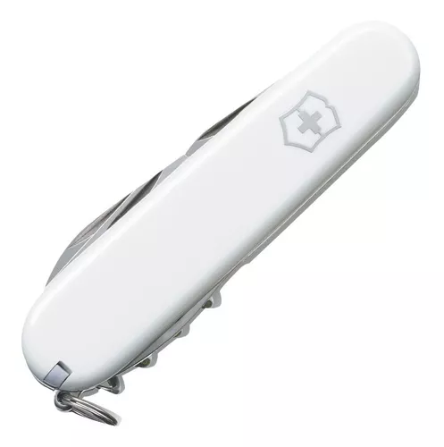 Victorinox Navaja De Bolsillo Spartan, 12 Usos Color Blanco