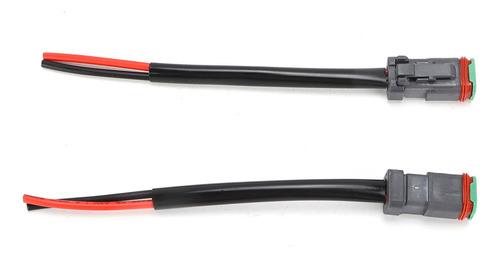 S 2 Conectores De Arnés De Cableado Macho Y Hembra Dt De 2
