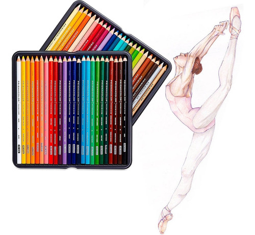 Imagen 2 de 7 de Prismacolor Premier Set X 48 Lapices De Colores Premium