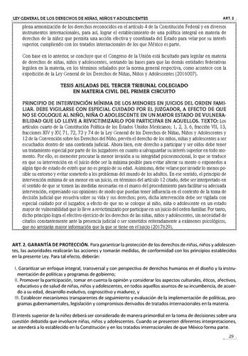 Ley General De Los Derechos De Niñas, Niños Y Adolescentes Comentada 2024. Índice Tematizado, Latinismos, Referencias Bibliográficas Y Legislación Complementaria En Materia Civil
