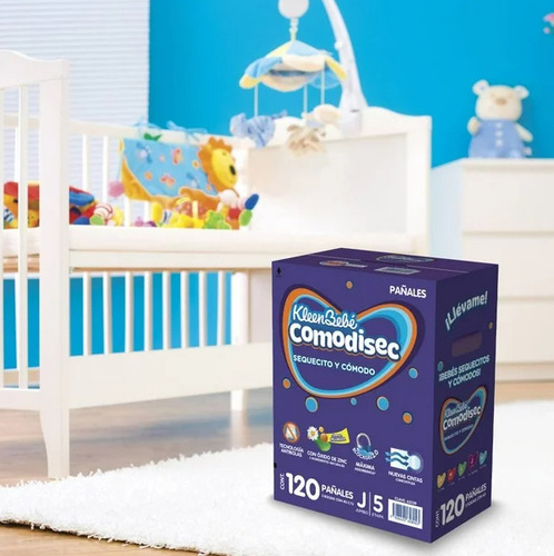 Pañales Kleenbebe Comodisec Et5 Jumbo 120 Pzas Género Sin género