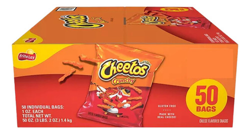 Cheetos Crunchy Cheese, Pack De 50 Uds.