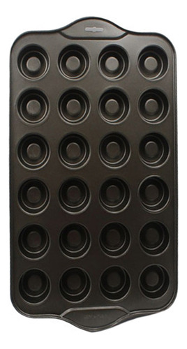 Molde Charola Repostería Donut Color Negro