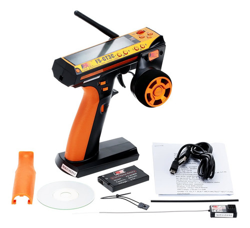 Original Flysky Fs-gt3c 2.4g Control Remoto Con Lcd