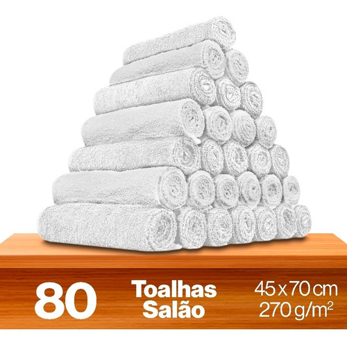 Kit - 80 Toalhas Para Salão - Profiline - Promoção !!!