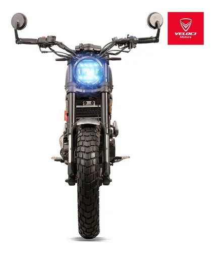 Moto Veloci Dark Thunder Hyper Scrambler 250cc Titanio 2023