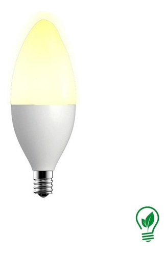 Foco Led Decorativo Tipo Vela 4w Estevez Base E12