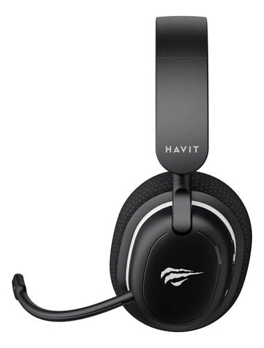 Headset Gamer Havit Fuxi H7se Sem Fio 2.4ghz/ Bluetooth