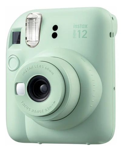 Câmera instantânea Fujifilm Kit Instax Mini 12 + 10 films verde