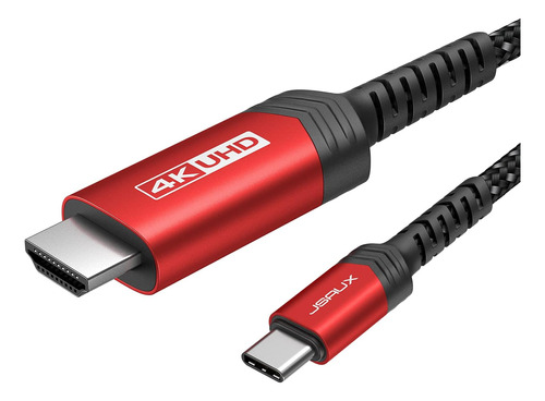 Cable Hdmi Jsaux Usb C A Usb 3.1 Tipo C A Hdmi 2.0, Hdr