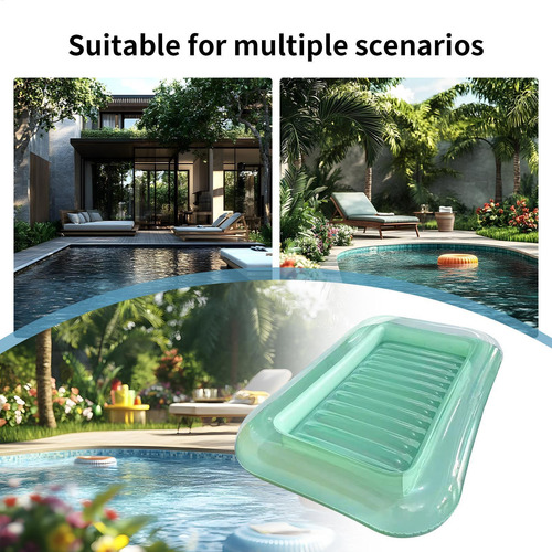 Flootador Tipo Colchoneta Para Piscina Flotadores De Natació