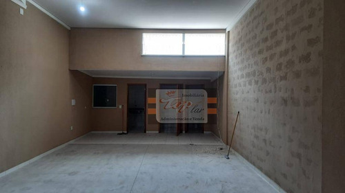 Salão Para Alugar, 165 M² Por R$ 4.500,00/mês - Parque São Domingos - São Paulo/sp - Sl0097