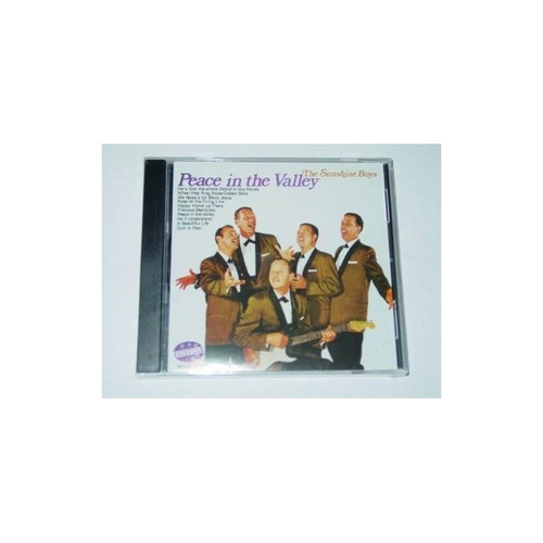 Sunshine Boys Peace In The Valley Usa Import Cd Nuev .-&&·