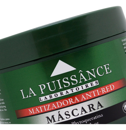 La Puissance Anti Red Máscara Matizador Castaño 250ml 3c