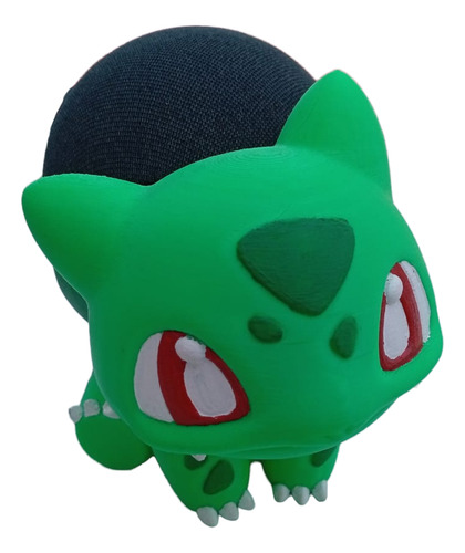 Bulbasor Soporte Alexa Echo Dot 4ta/5ta Generación Echo Pop Verde Claro