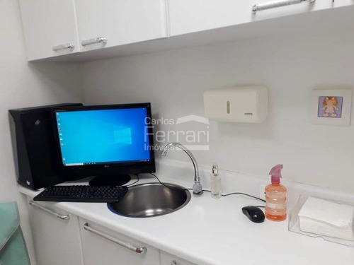 Imagem 6 de 9 de Sala Comercial Mobiliada Para Consultório Odontológico No Brasilia Tower Em Santana - Cf35653