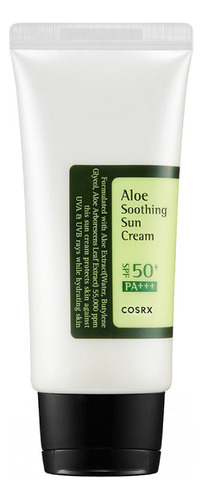Bloqueador Protector Solar Aloe Vera Cosrx Cosmética Coreana