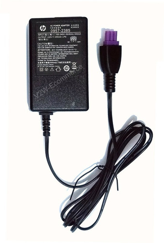 Fonte Impressora 22v Hp Deskjet 1010 Plug Roxo + Cabo Força