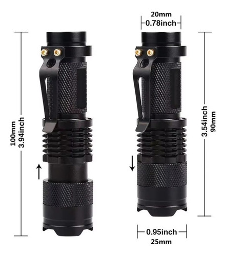 Linterna Uv 395 - Luz Ultravioleta Detector De Billetes