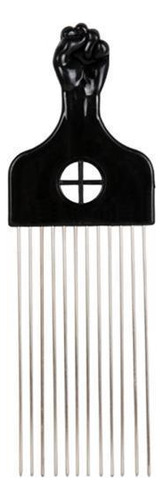 3 Metal Afro African American Pick Peine Cepillo Peluquería