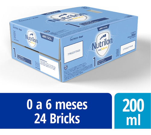 Leche Nutrilon Profutura 1 De 0 A 6 Meses 200ml Caja X 24 Un