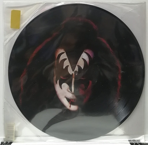 Kiss Vinyl Picture Ingles Gene Simmons Hrd Mrx Vnl