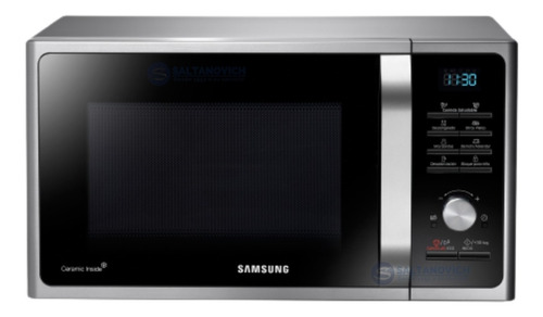 Microondas Samsung Mg28f3k3tas 28l Grill Int. Cerámico Plata