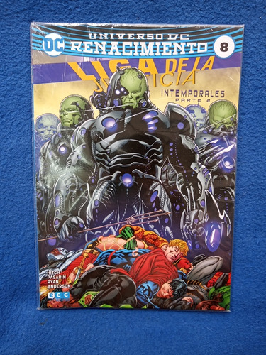  Comic Liga De La Justicia Intemporales, Ecc Comics Num 8