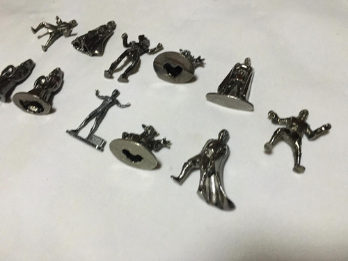 Set Figuras Metálicas Star Wars De Bimbo Del 2005. (Usado)