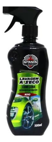Lavagem A Seco Com Cera Detergente Automotivo 500ml Gitanes