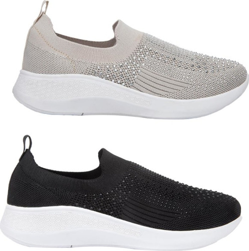 Tenis Cómodos Dama Shosh Confort 1222161 Kit 2 Pares Mujer