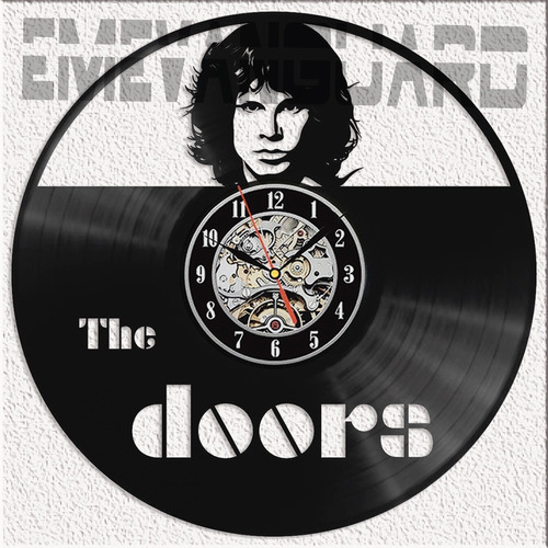 Reloj The Doors Vinilo Ideal Regalo Lleva El 2do. Al 20%off