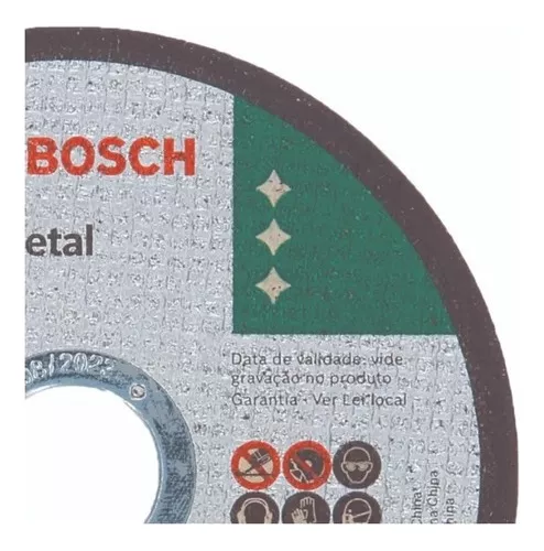 10 Discos De Corte Bosch para Amoladora 115 mm x 1 mm – Espacio Industria