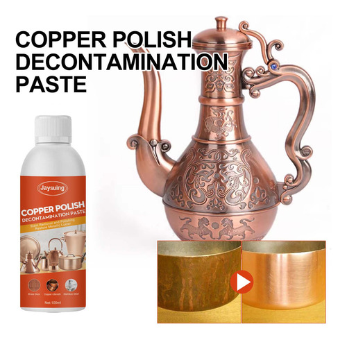 Limpador De Cobre N, Removedor De Manchas, Removedor De Ferr