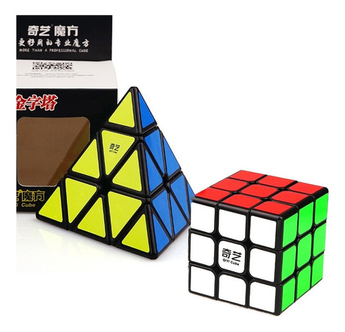 Fwefww Cubo Mágico, Cubos De Velocidad De 3x3 Pirámide,