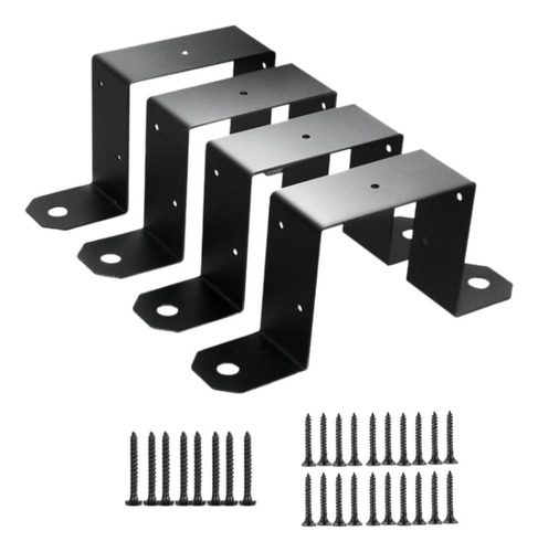 Strackets De Montaje De 4x Cerca De 3.5 X 3.5