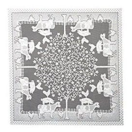 Heritage Lace Fh4242w Blanco 42 Farm Table Table Topper