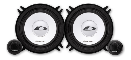 Componentes 5 1/4 Alpine Parlantes Sxe 1350s Tweeter 40w Rms