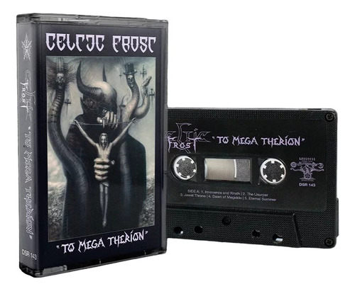 Celtic Frost To Mega Therion Cassete Tape Fita K7 Importada
