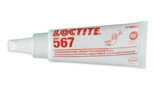 Loctite 567  Sellador De Roscas Resistente Alta Temperatura