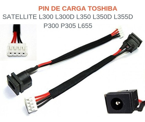 Imagen 5 de 8 de Pin De Carga Power Jack Laptop Hp Acer Dell Toshiba Sony Asu