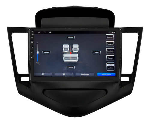 Kit Central Multimídia 9 Pol 2+64gb + Canbus Cruze 2009 / 15