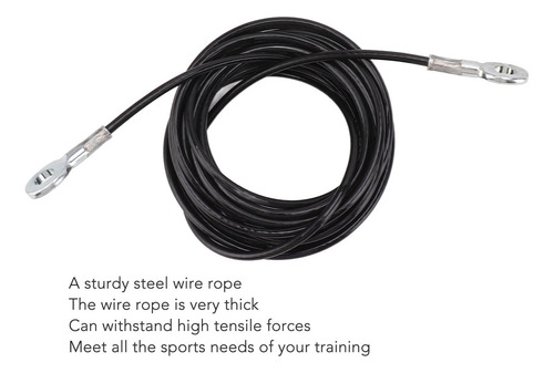 Cable De Repuesto Para Gimnasio De 4 Metros, Polea Ajustable