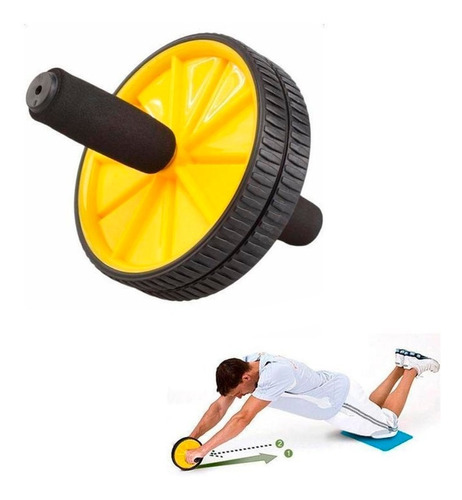 Rueda Rodillo Abdominal Ab Body Shaper Ab Wheel Tonificador