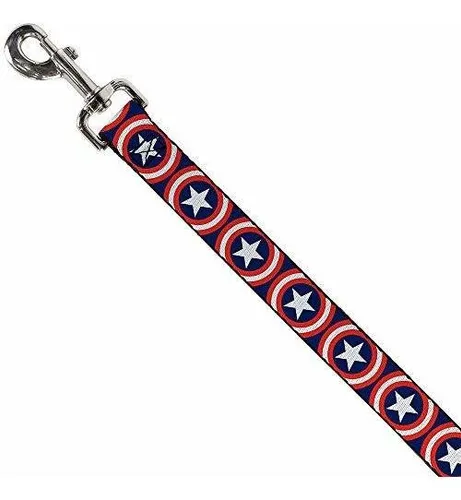 Hebilla De Correa De Mascota-down - Capitán América Escudo R