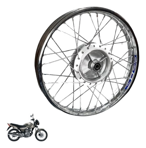 Roda Traseira Completa Com Bucha/rolamentos Titan 150 Todas