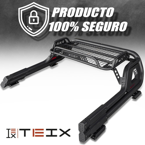 Imagen 4 de 6 de Roll Bar M2 Con Canastilla Ford Ranger 2013/2020